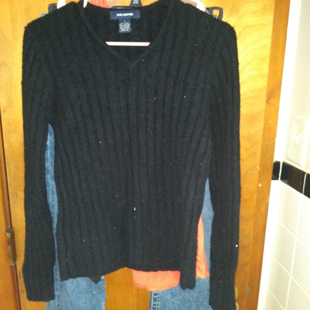 Black sweater